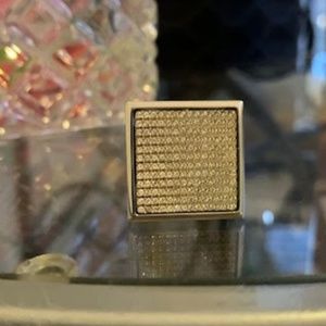 Henri Bendel Silver Ring Size 6.5